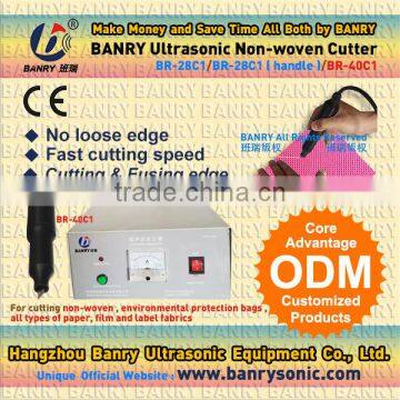 Hangzhou BANRY 28kHz/40kHz Ultrasound Non-woven fabric Cutting Machine price