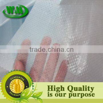 anti-UV pe transparent tarpaulin fabric