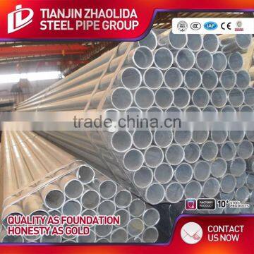 Factory Price Greenhouse Construction Galvanized Pipe From Tianjin Manufacturer photo-2
