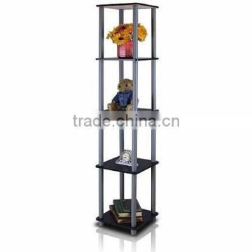 4 Tier Floor Standing Metal Rack Display Shelf