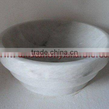 NATURAL WHITE ZIARAT (CARRARA ) MARBLE SINKS AND BASINS photo-3