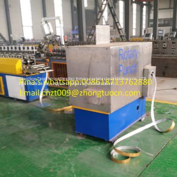 high speed rotary punching L wall angle machine high speed wall angle machine