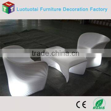 Led Table Set/wireless Rechargeable Battery Operated RGBW Color Change Led Table photo-3