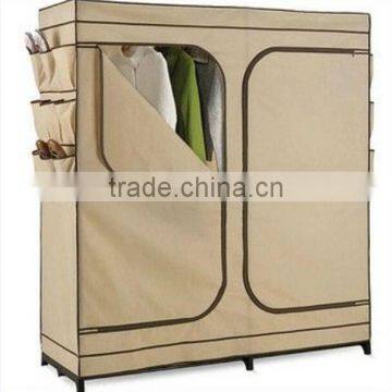 Store More Multifunctional Fabric Wardrobe Cloth Closet With Wheels photo-2