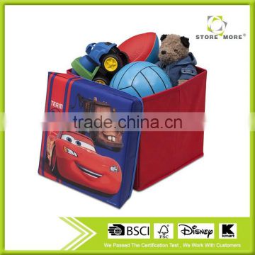 Disney Audited Factory Pixar Cars Ottoman Seat with Storage