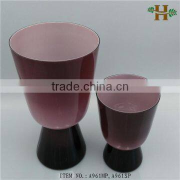 Wholesale Unique Colored Glass Vases for Decoration photo-2