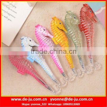 High-Grade Seahorses Plastic Pen Promotion