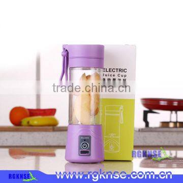 Rechargeable 380ml Portable Multifunction Electric Juice Cup Mini Blender Juicer