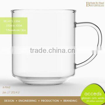 Crystal Personalized Clear Glass Hand Blowing Beer Mug photo-5