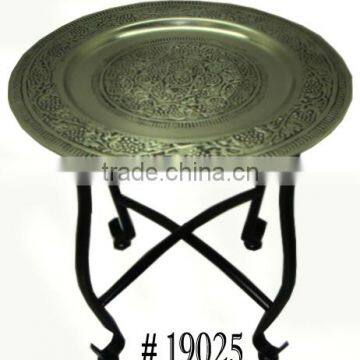 Round Embossed Coffee Table photo-2