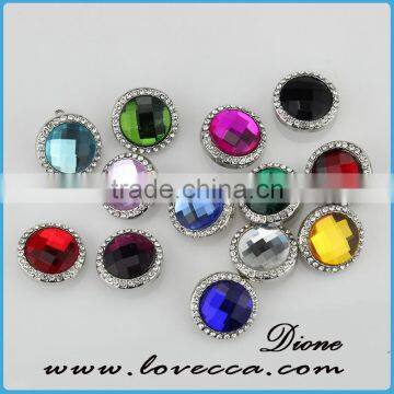 DIY Custom Snap Charm Wholesale Crystal Snap Button Jewelry photo-4
