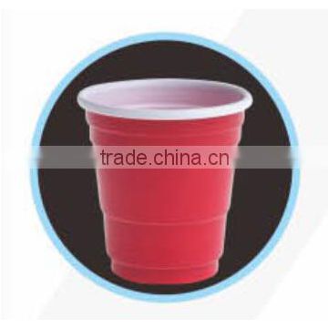 hard red PS plastic cup 55ml/3g