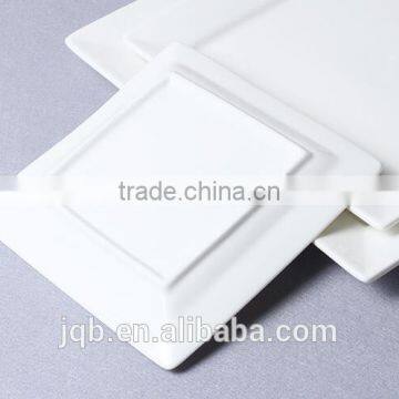 Customized White Ceramic Kitchen Plates and Bowls Set