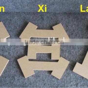 Customized Natural Wood MDF Alphabet Letters