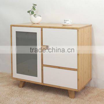 Bamboo Material Simple Design Modern Kitchen Cabinet photo-4