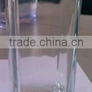 new design square heat resistant glass jug