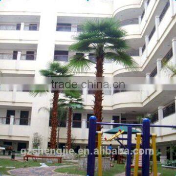 LXY081410 outdoor palm tree artificial decorative metal palm trees for sale