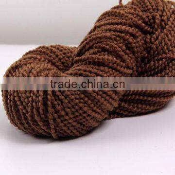 100% Polyester Fancy TT Yarn 2S/3ply Anti-pilling for Doll Hair photo-2