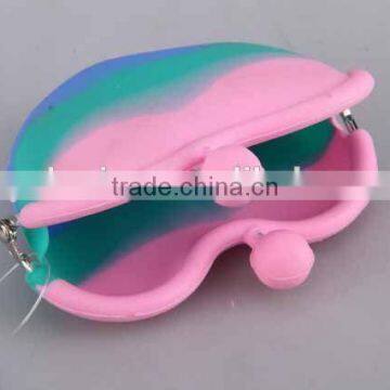 Colorful Silicone Purse/Heart-Shaped Coin Purse photo-3