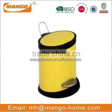 Round Cover Powder Coating Pedal Waste Bin photo-5