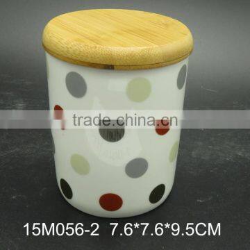 Promotion Colorful Small Airtight Ceramic Spice Jar photo-5