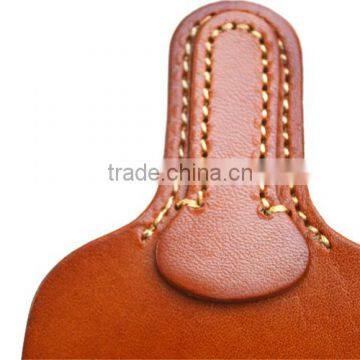 Handmade Band Card Holder Genuine Leather for Travel Retractable Badge