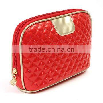 Promotional Items PU Leather Women Cosmetic Bag Sets Travel Wash Bag Toiletry Bag Leather Pouch photo-6
