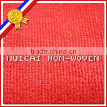 100% polyester non-woven red exhibition carpet