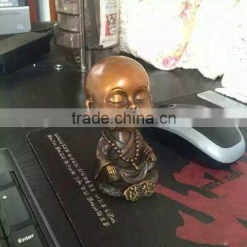 alibaba wholesale home decoration metal brozne baby buddha for sale