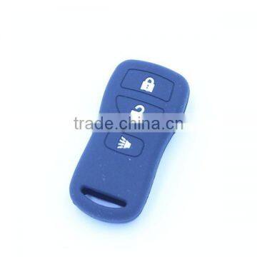 4 Button Key Fob Silicoen Cover Jacket for Maxima, Sentra,armada,versa Sedan photo-3