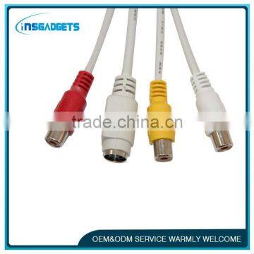 TSJ0001 VGA to S-Video AV RCA TV Converter Cable Adapter With 2 Audio Cable photo-2