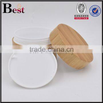 200g Face Cream Jar Container Wooden Make up Jar Container With Logo Engrave photo-3