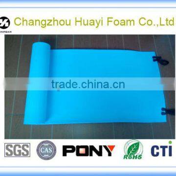 PE cheap waterproof anti slip foam rubber exercise mats