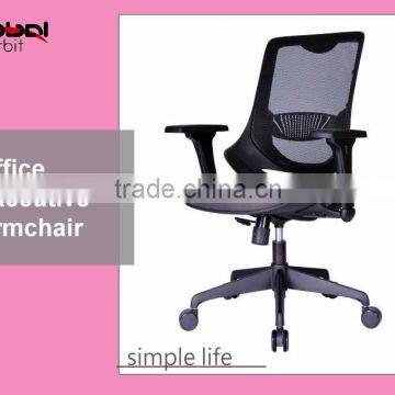 Durable Mesh Office Computer Chair With Adjustable Headrest and Lumbar Support photo-5