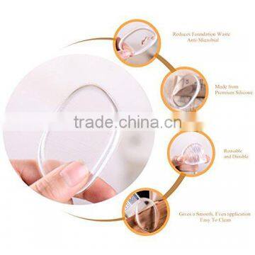 2017 Wholesale Round Clear Silicone Makeup Sponge photo-2