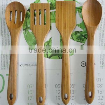 Natural bamboo cooking ware set