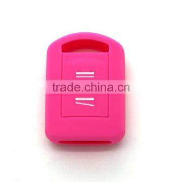 Hot selling silicon auto remote car key case for opel car keys with low price