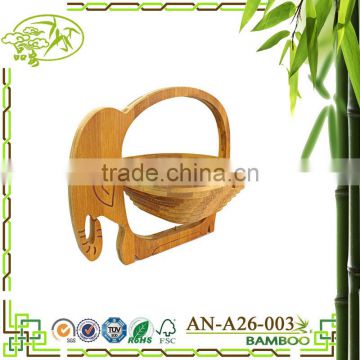 China manufacture professional thailand bamboo fruit bowl