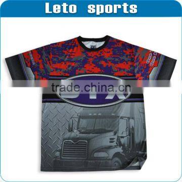 custom sublimation t shirt artistic design