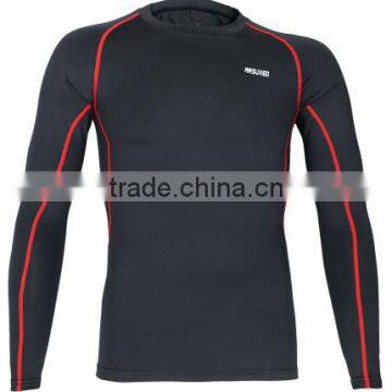 2016 Baseball Jerseys Long Sleeve Tight T Shirt for Men Running Workout photo-6