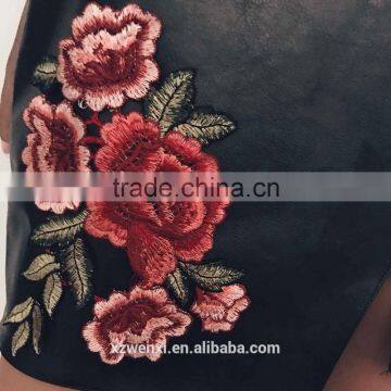Designer One Piece Short Dress pu Leather Very Short Mini Skirt Running Skirts