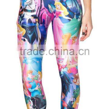 Best Selling Outdoor Grils Fashion Print Sexy Running Pants photo-5