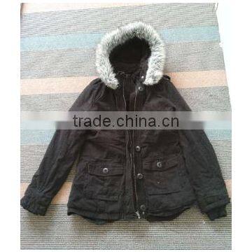 GZY Slim and Fashion Model Middle East Goose Down Jacket Women Fashion Double Layer Stock Guangzhou Factory 2017 Heavy Latest photo-4
