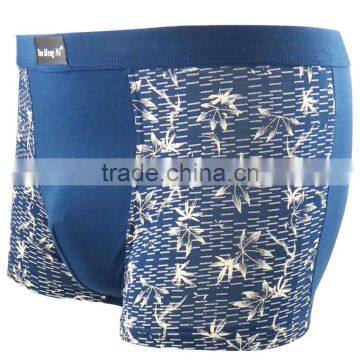 Top Quality Fashion Printing Men Briefs Soft Bamboo Fiber Men Shorts Sexy Strong Men Boxers photo-2