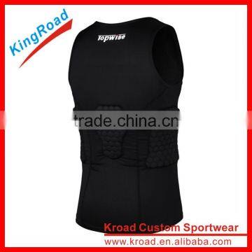 OEM Men's High Quality Padding Compression Top Short Sleeve for Compression Clothing photo-4