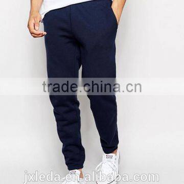 Custom slim fit sweat pants, men plain joggers/jogger pants, gym pants factory price