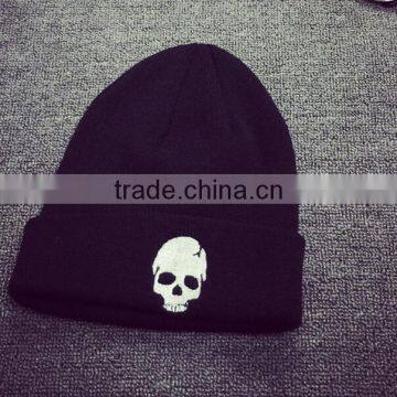 custom cheap namely brand hip hop skull beanie hats