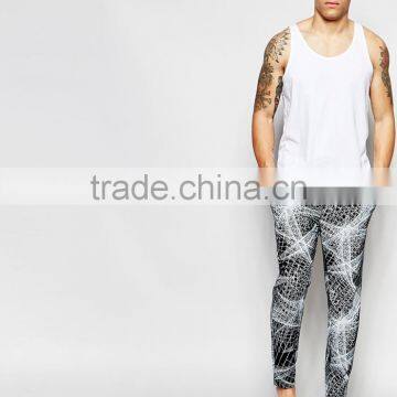 Mens Loungewear Tracksuit Bottoms With Geo Print for Sale photo-2
