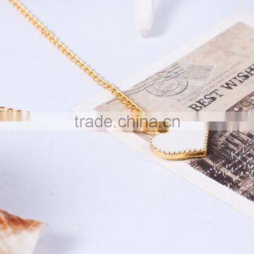 China Yiwu Wholesale Lucky Heart Necklace for Women photo-4