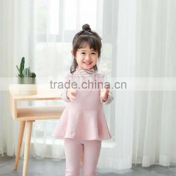 S60616B 2017 Pure Cotton Sets Flase Two Pieces for Baby Girls Clothers photo-2